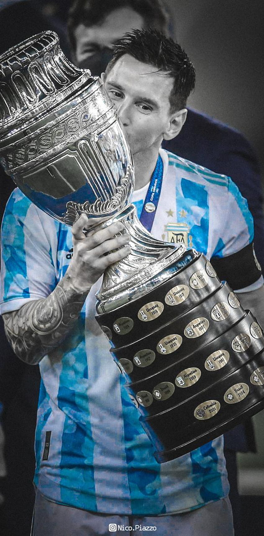 MESSI ARGENTINA CUP โดย NicoPiazzo - บน ZEDGEâ, Argentina Copa America วอลล์เปเปอร์โทรศัพท์ HD